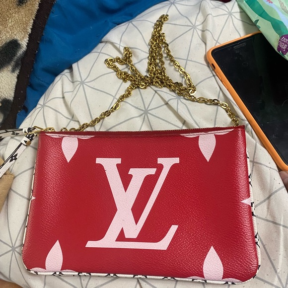 Louis Vuitton Pochette Giant Monogram Double Zip - Picture 2 of 14